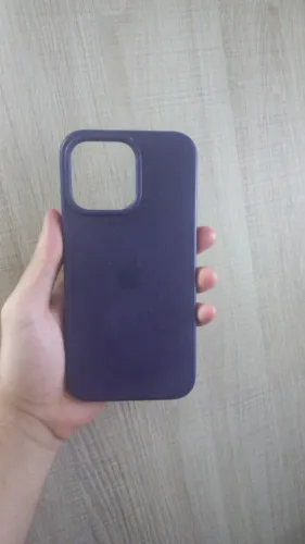 Capa de silicone para iPhone compatível com a tecnologia MagSafe da Apple