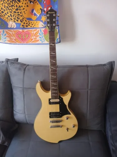 Guitarra Ibanez Darkstone DN 500 com captação Malagoli e Upgrades