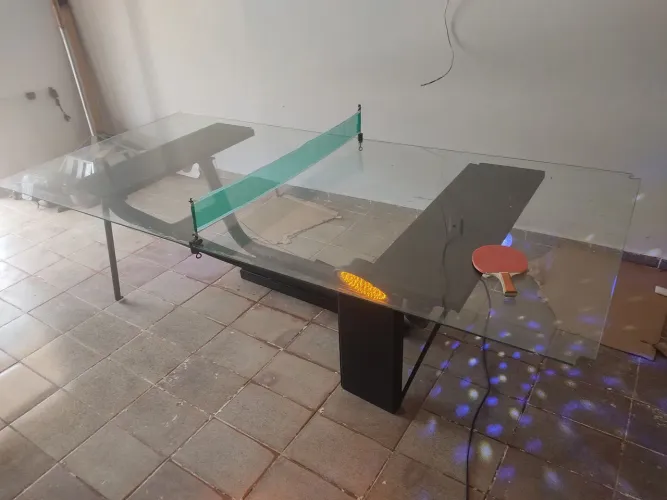 Mesa de ping pong de vidro BARATOOOOO