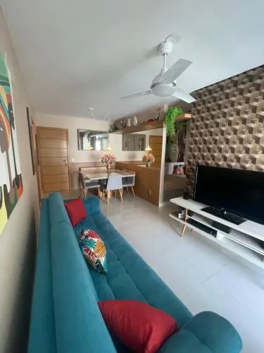 Maui 2 quartos, 70 m2, lazer completo, armarios , 5 minutos da praia, acesso ao Ecolounge