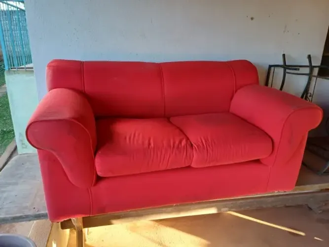 Sofá Vermelho