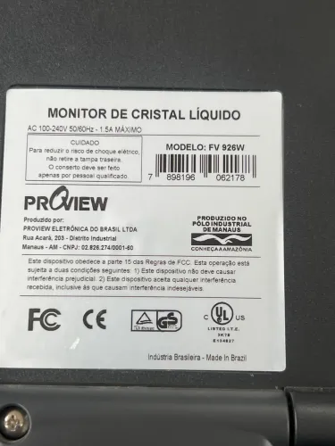 Monitor de cristal líquido PROVIEW