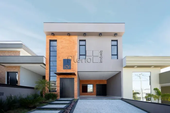 Sobrado à venda em Indaiatuba, Loteamento Park Gran Reserve, com 3 suítes, com 220 m²