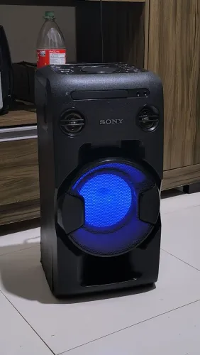 Caixa de som sony mhc v11