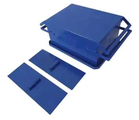 FORMA MANUAL DUPLA PARA BLOCOS DE 15 COM DOIS FUROS