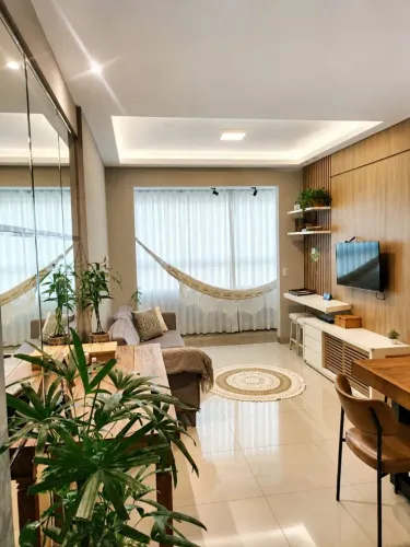 Apartamento com Vista Privilegiada, Móveis Planejados e 2 Vagas - 605 Sul