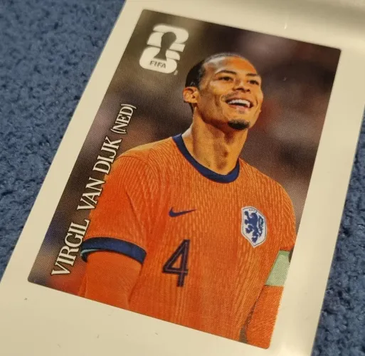 Figurinha Van Dijk CC10 - Álbum Copa Do Mundo 2026