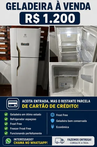 Geladeira à venda