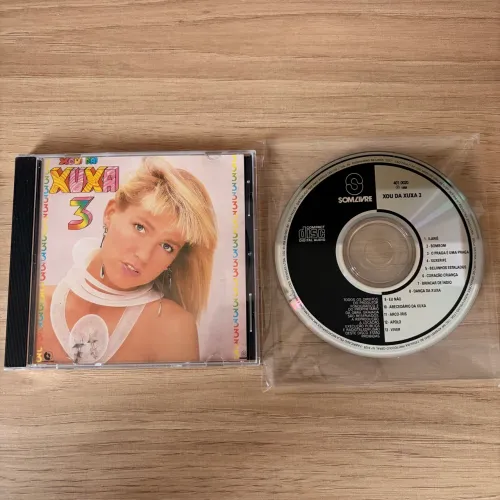 CD Xou da Xuxa 3 - Edição de 1988 - Raro