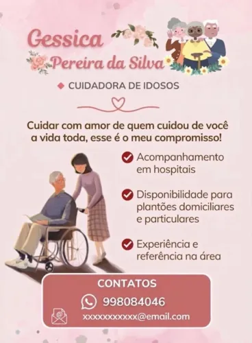 Cuidadora de idoso 