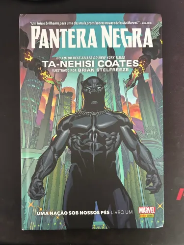 HQ Pantera Negra Uma Nação Sob os Nossos Pés Livro Um Capa Dura