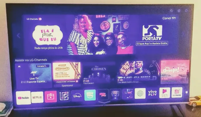 Vendo Tv LED LG 4K 55 polegadas ano 2020