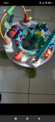 Andador Cadeira Maxi Baby Play Zoo