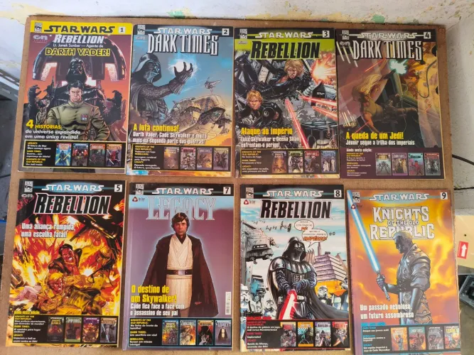 Lote HQs Star Wars - 22 Unidades