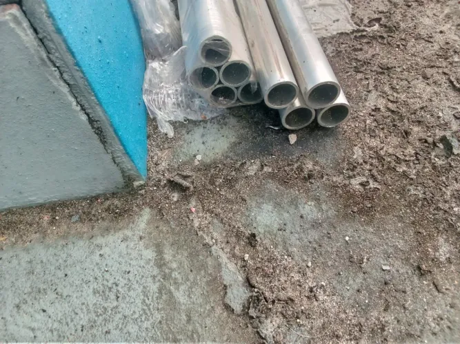 Tubos de alumínio 3/4 09 unidades