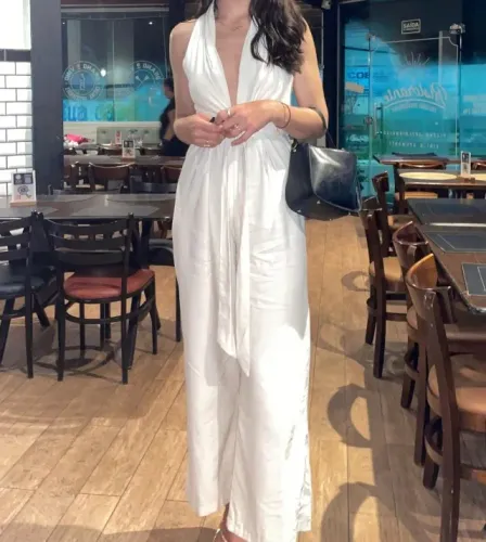 Macacão longo baronesas