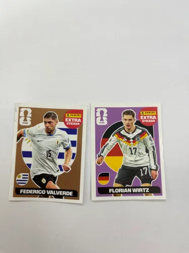 Kit Duas Legend Raríssimo Frederico Valverde BRONZE + Florian Wirtz ROXO
