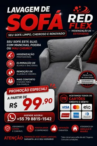 LAVAGEM DE ESTOFADOS PROFISSIONAL 