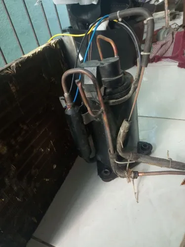 Compressor e ventilador de ar-condicionado de 7.500 BTS