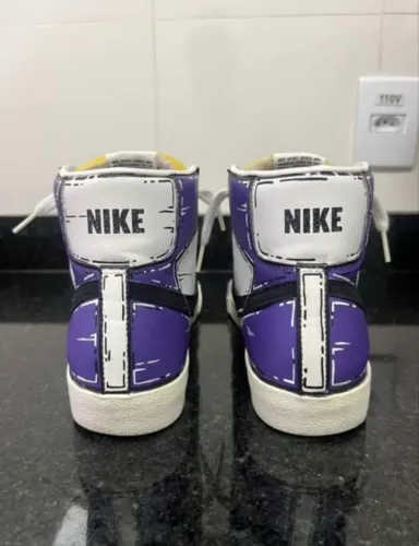 Nike blazer mid 77 personalizado tamanho 40 muito novo