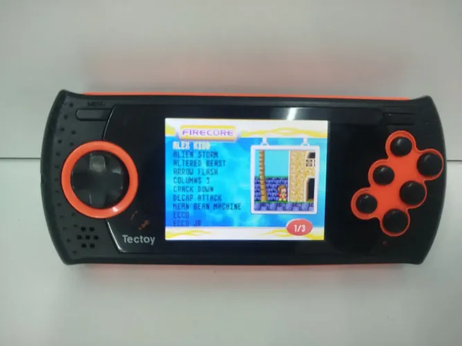 Mega drive portátil da Tec toy
