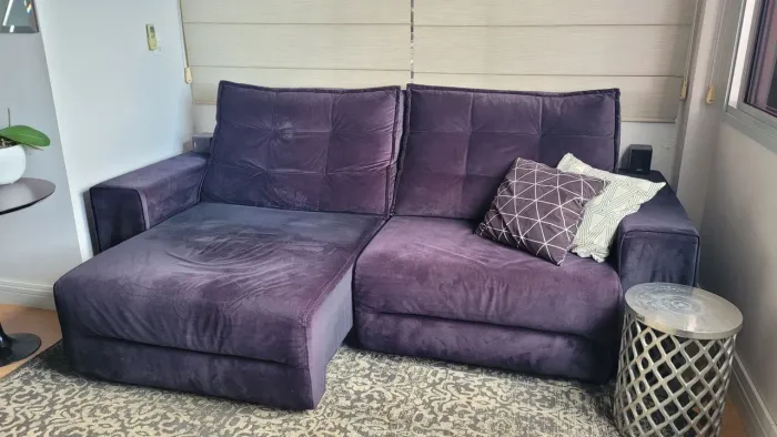Sofá retrátil em perfeito estado (retirar, sem entrega)