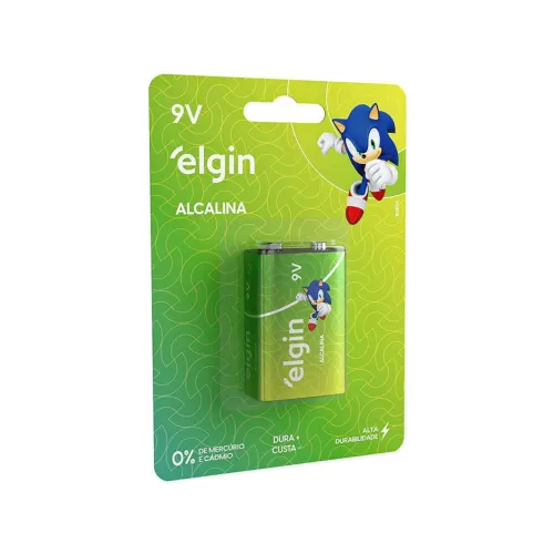 Bateria 9v Elgin