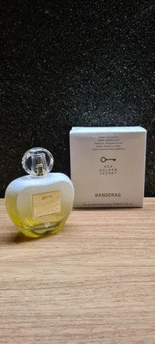 Perfume Fem Banderas Golden Her Secret Edt 80ml - Original 
