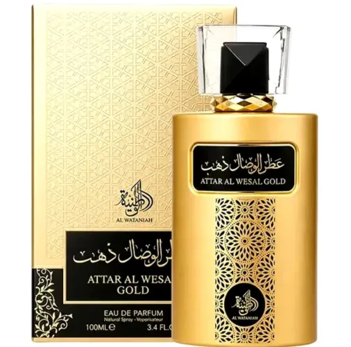 Perfume Al Wataniah Attar Al Wesal Gold Eau de Parfum 100ml <br>Masculino 100ML
