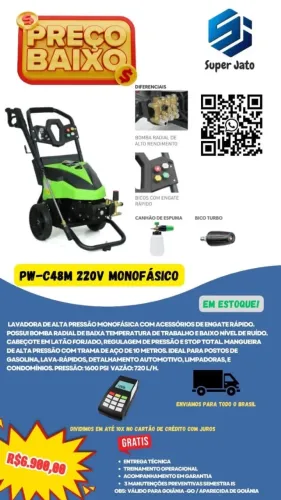 Lavadora de alta pressão IPC PW-C48M 220v