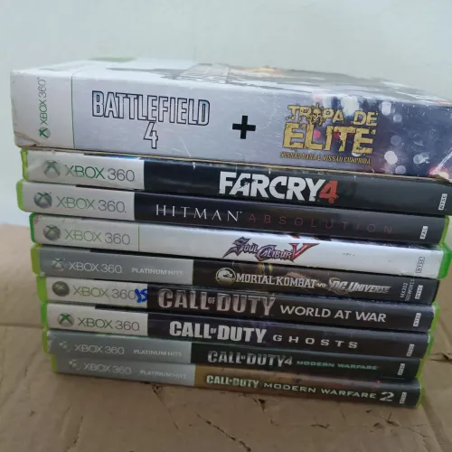 XBOX 360 LOTE 9 JOGOS TODOS OK 