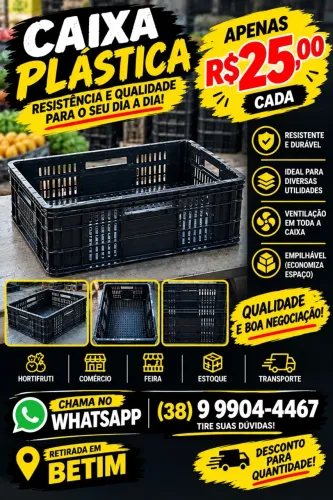 Caixa hortifruti