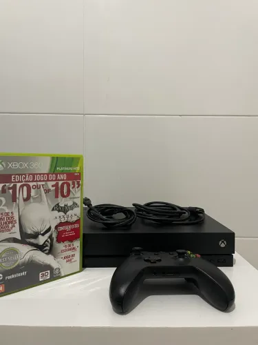 Xbox One X 1TB + Controle + Cabos