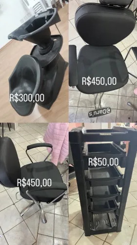 Móveis para salão de beleza 