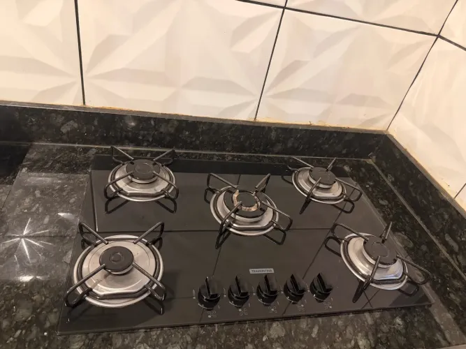 Fogão Cooktop 5 bocas