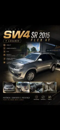 Toyota Hilux SW4 SR 4X2 2.7/ 2.7 Flex 16V Aut. 2015