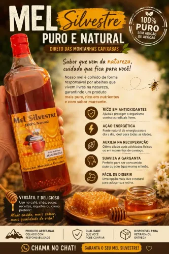 Mel Silvestre 1L Puro
