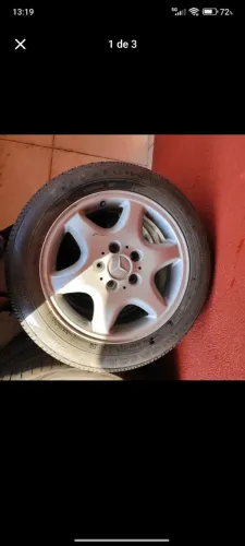 Rodas Mercedes aro 16 5x112 pneus novos