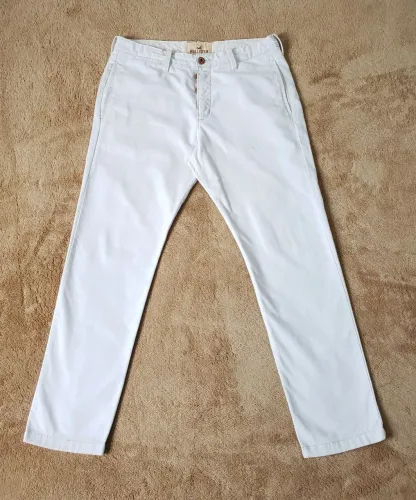 Calça Hollister Co. Sarja Original Linda Importada Estado de Nova Desapego Promoção 