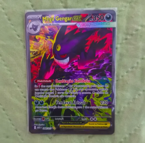 Carta Pokémon Mega Gengar EX