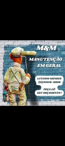 Manutenção em geral ,pinturas, elétrica, hidráulica ,câmeras de vídeo de segurança,ar etc