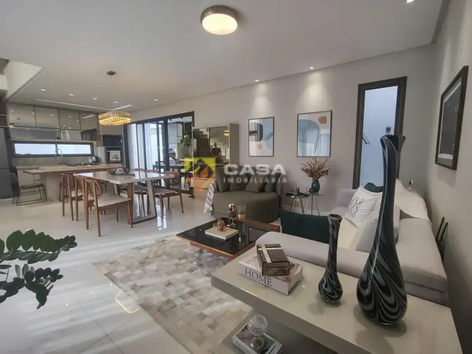 Casa Duplex de Alto Padrão com Acabamento Fino e Espaço Gourmet- Morada de Laranjeiras, Se