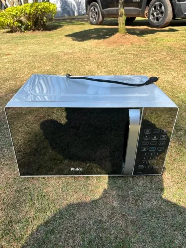Microondas Branco Espelhado Philco