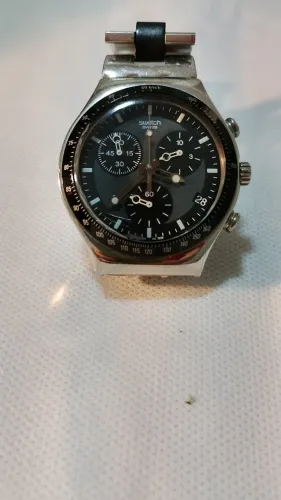 Relógio Swatch Irony Chrono Modelo Night Flight