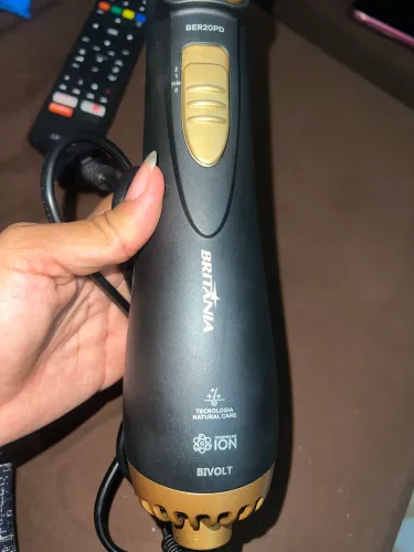 Escova secadora giratória