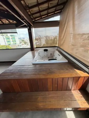 Cobertura com 3 quartos, 2 vagas e 140m² para locação no Dona Clara, Belo Horizonte/MG