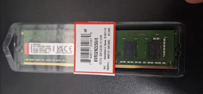 Memoria ram ddr4 8gb 3200mhz desktop