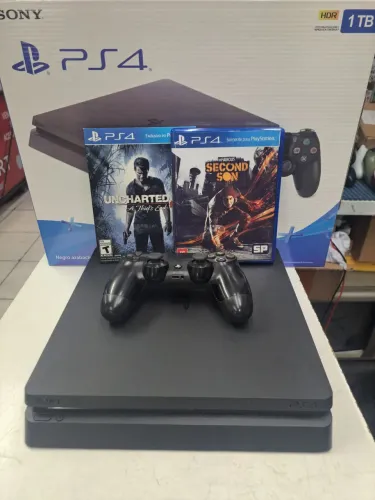 PS4 Slim - Com Garantia - Loja Física 