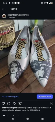 Melissa tamanho 38