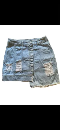 Saia jeans